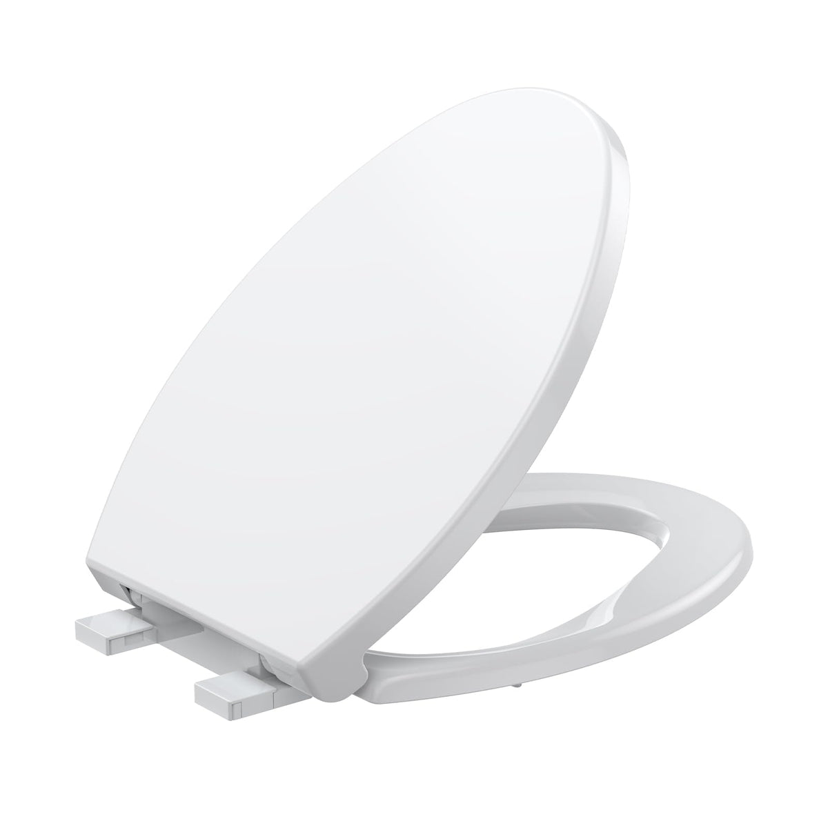 GAOMON toilet seat cover with elongated design for comfortable fit on standard and elongated bowls