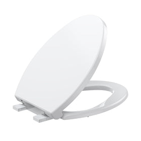GAOMON toilet seat cover with elongated design for comfortable fit on standard and elongated bowls