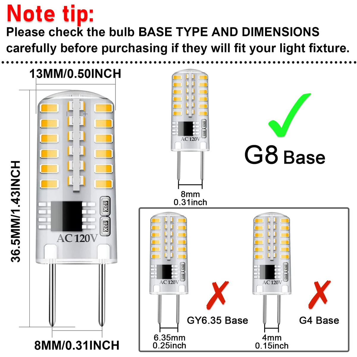 Gaormii G8 LED bulb comes in a practical pack.