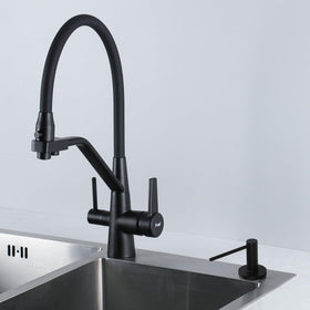 GAPPO matte black finish close-up emphasizing durable coating.
