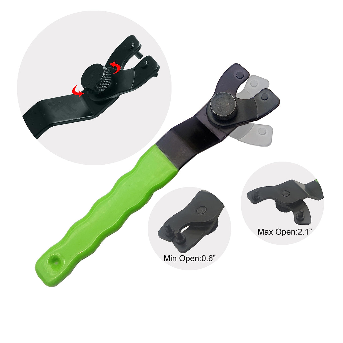 Gaquolam extension shaft 5.5in extends clearance to access recessed surfaces during buffing