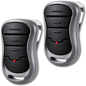 Garage Stop G3T-BX remote front view for quick car-side access.