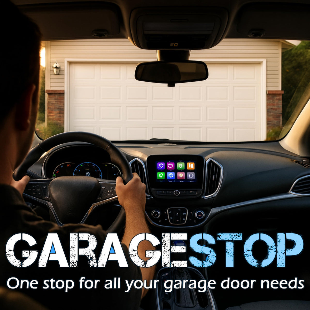 Garage Stop two remotes with DIY programming video and instructions.