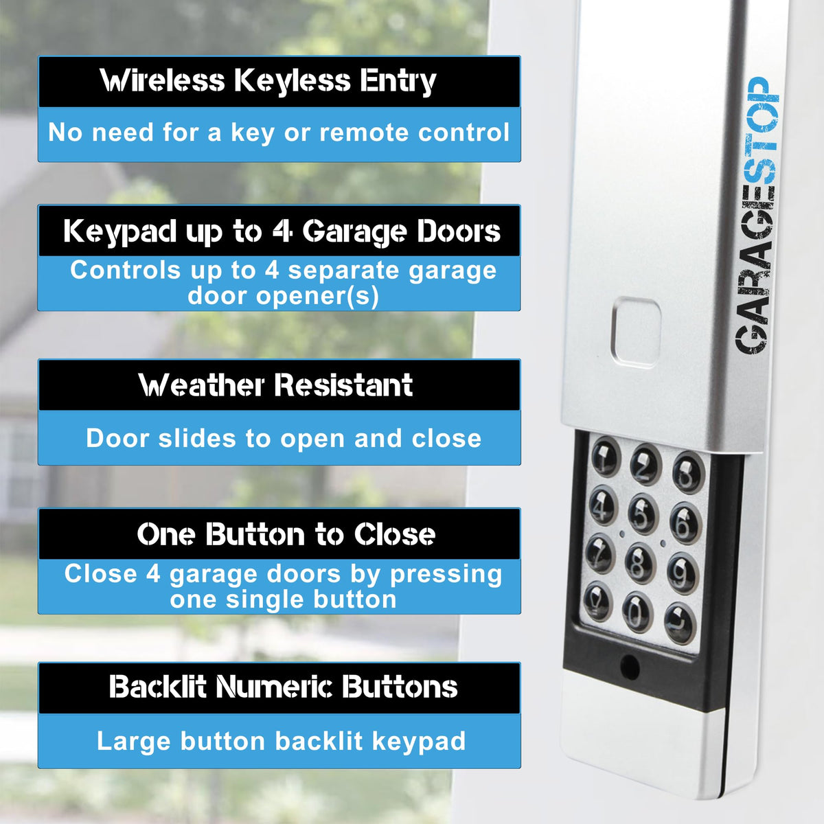 Compatibility edge with Marantec remotes for seamless control.