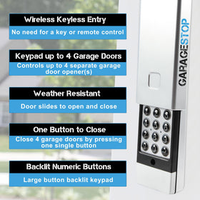 Compatibility edge with Marantec remotes for seamless control.