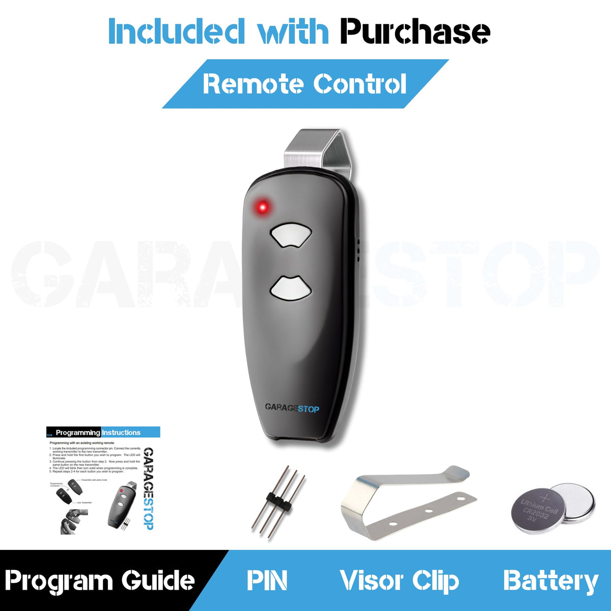 GARAGE STOP Marantec M3-2312 remote programming pin in use for code transfer