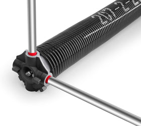 Garagespringf2c balanced-door workstation supports steadier adjustments in home garages.