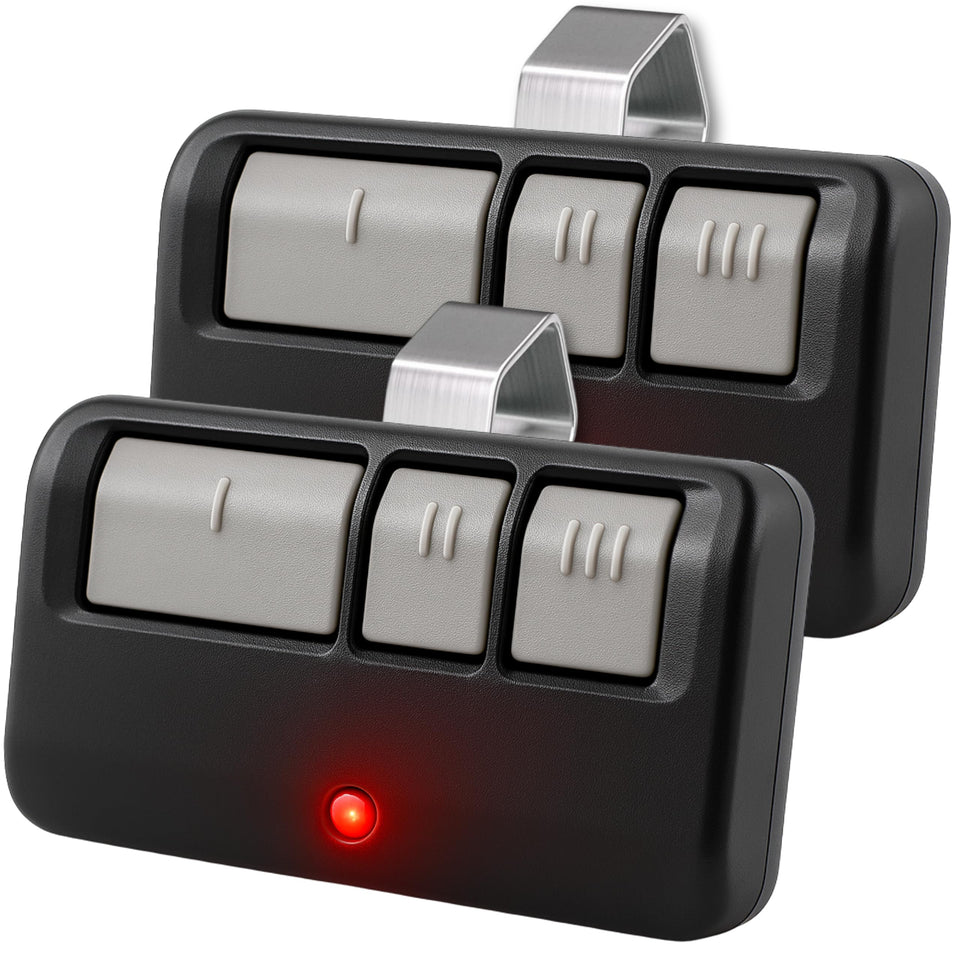 GARAGE STOP remote 893LM pair for easy garage access and multi-vehicle use
