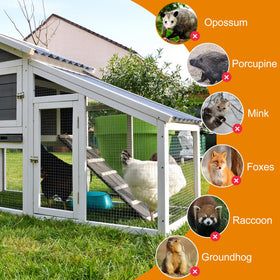 Gardeal raised garden bed mesh protects soil and plants