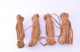 Garden Twine coconut fiber twine coil showing sturdy plant tying and outdoor use