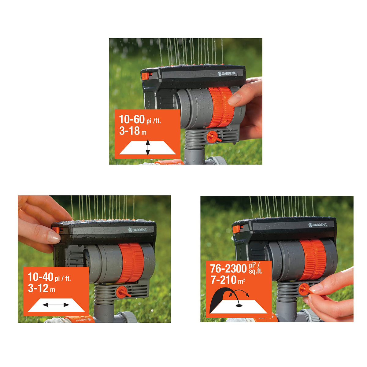Removable filter enables easy cleaning and longer performance.