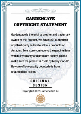 Gardencave daylight charging for automatic nighttime illumination