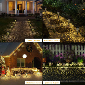 Gardencave solar-powered lights with no wiring setup
