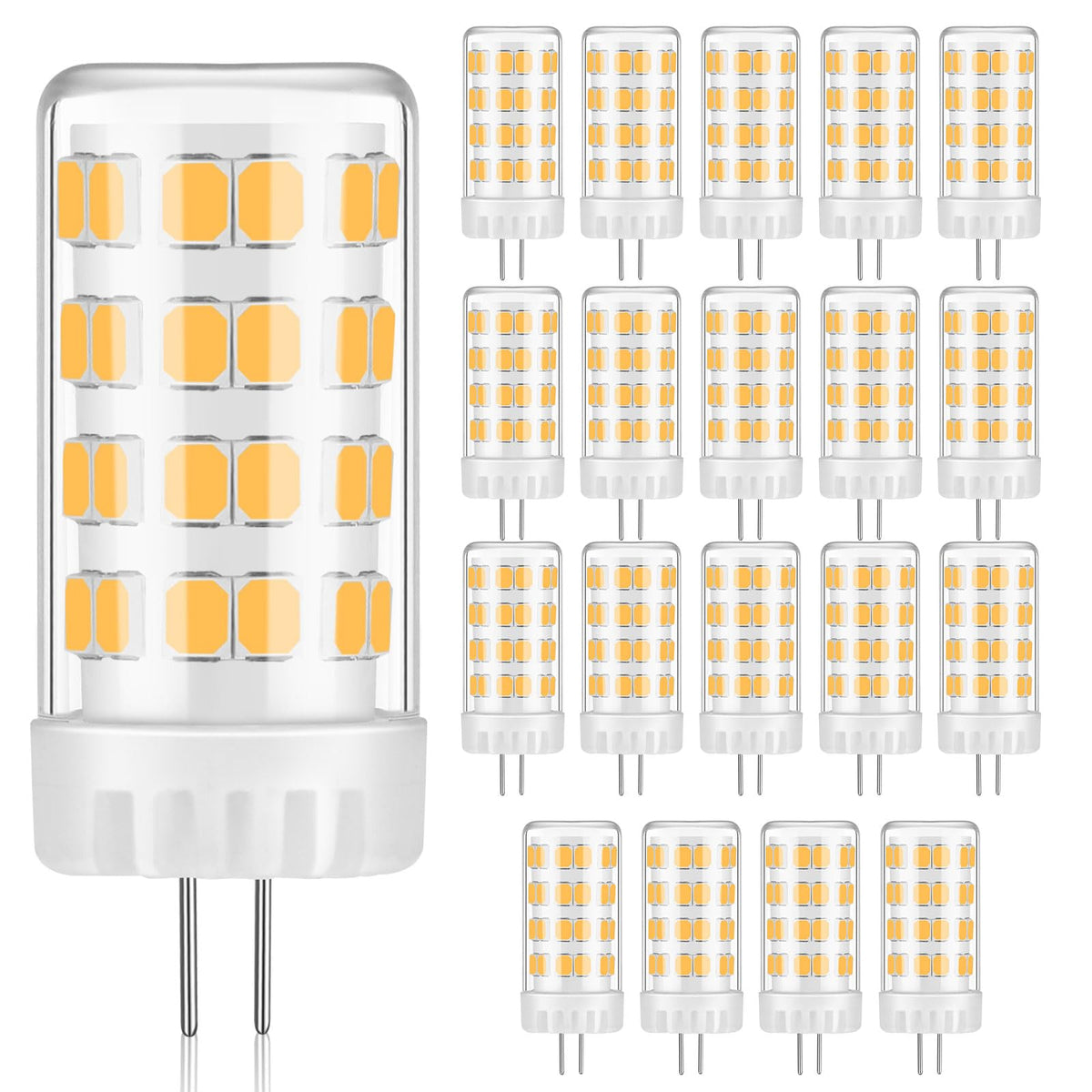 Gardencoin G4 LED bulb with 2700K warm light for landscape and cabinet accents.