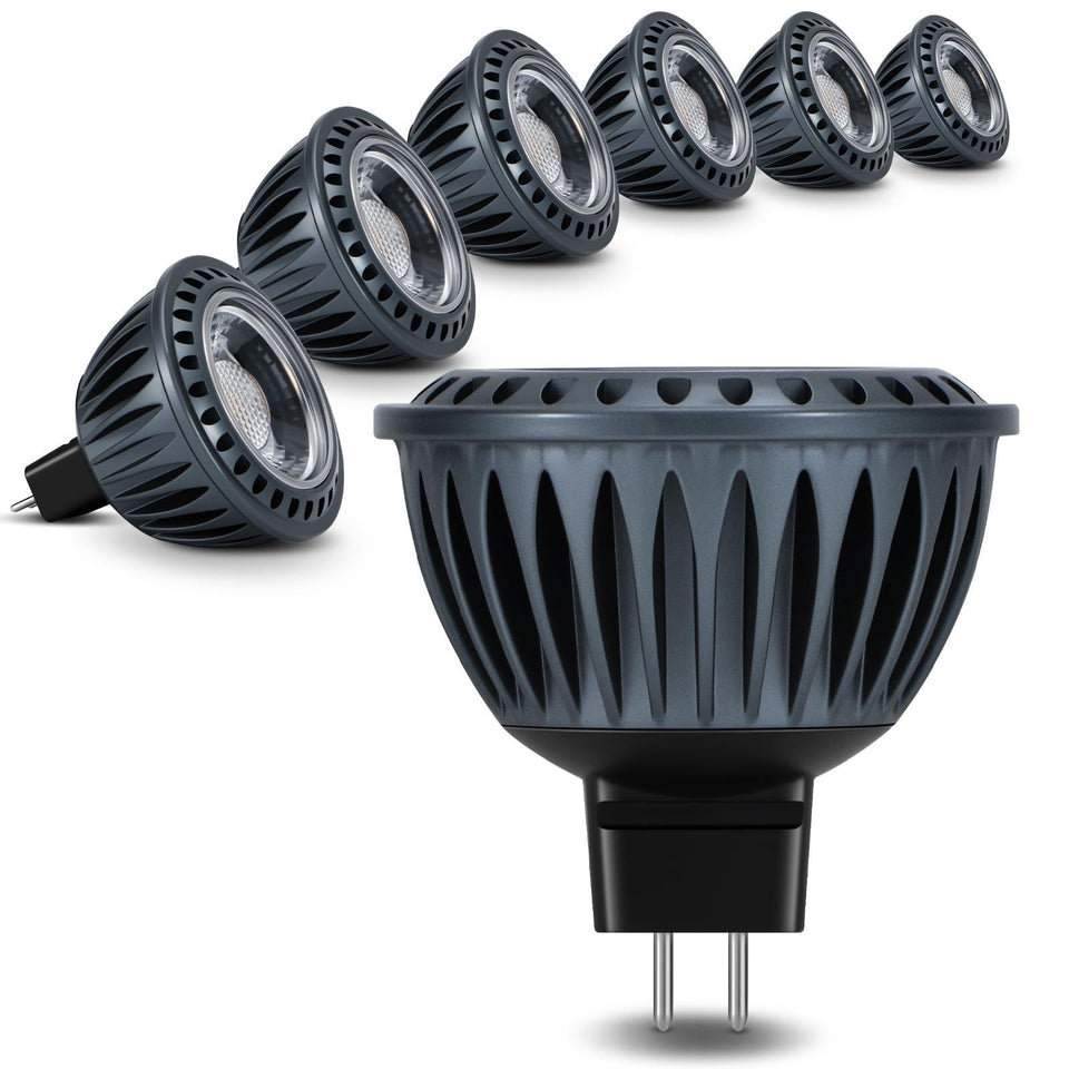 Gardencoin MR16 LED bulb 5W 2700K for crisp landscape illumination.