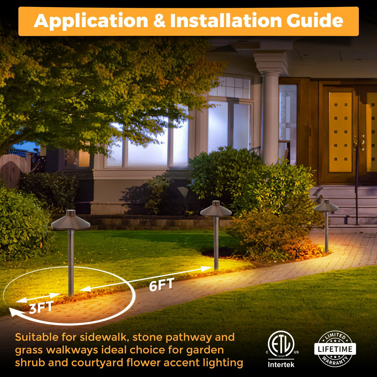 Gardencoin mushroom path light design that suits paths and driveways with classic charm.