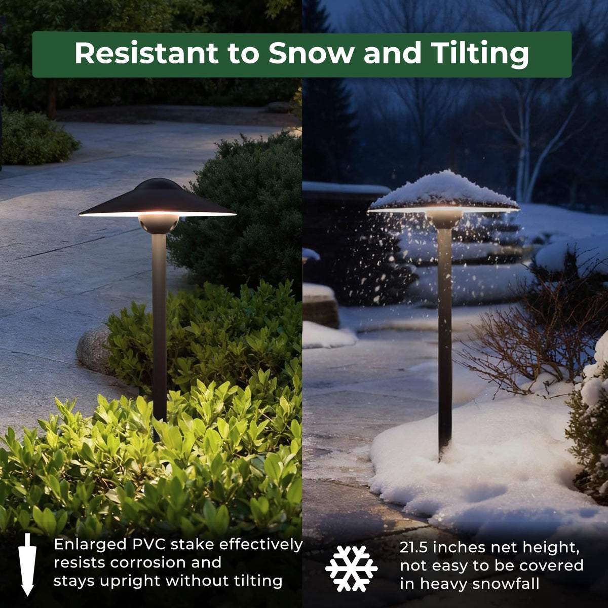Gardencoin replaceable G4 bulbs design allows easy maintenance