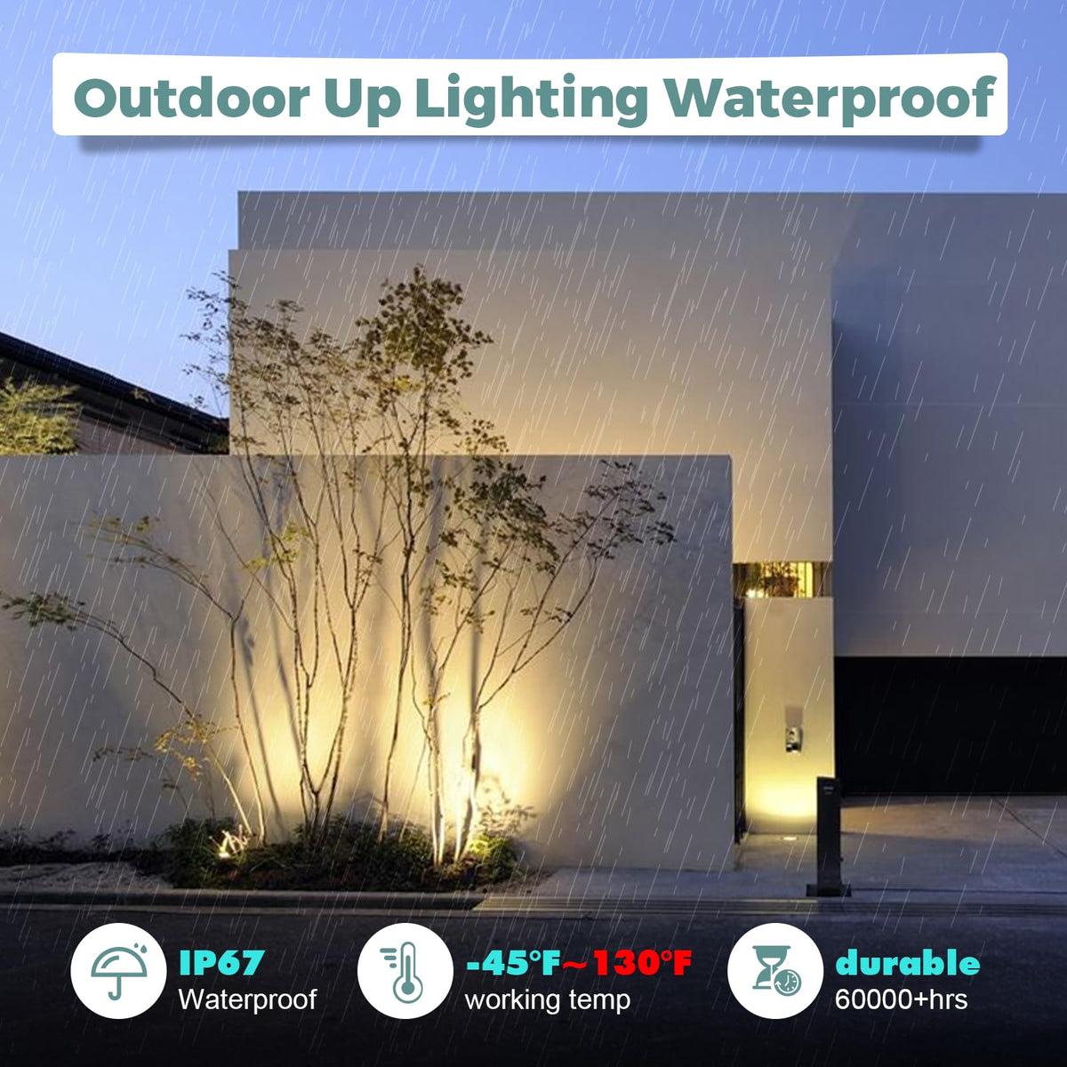 Gardencoin flush-mount well light installs flush into concrete or decks