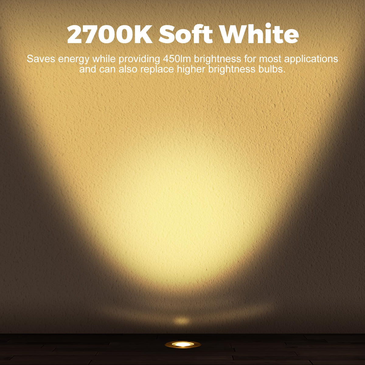 Gardencoin LED well light glass lens protects bulb while delivering clear light