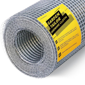 Garden Tailor hardware cloth roll 1/4 inch mesh for versatile fencing applications.