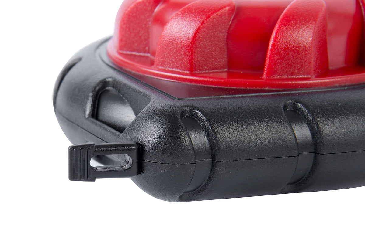Gardner Bender EFT-15 Mini Cable Snake features a 15 ft flat steel tape for under-carpet routing.