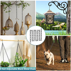 Garini rust-resistant coating protects the lamp chain for long-term use