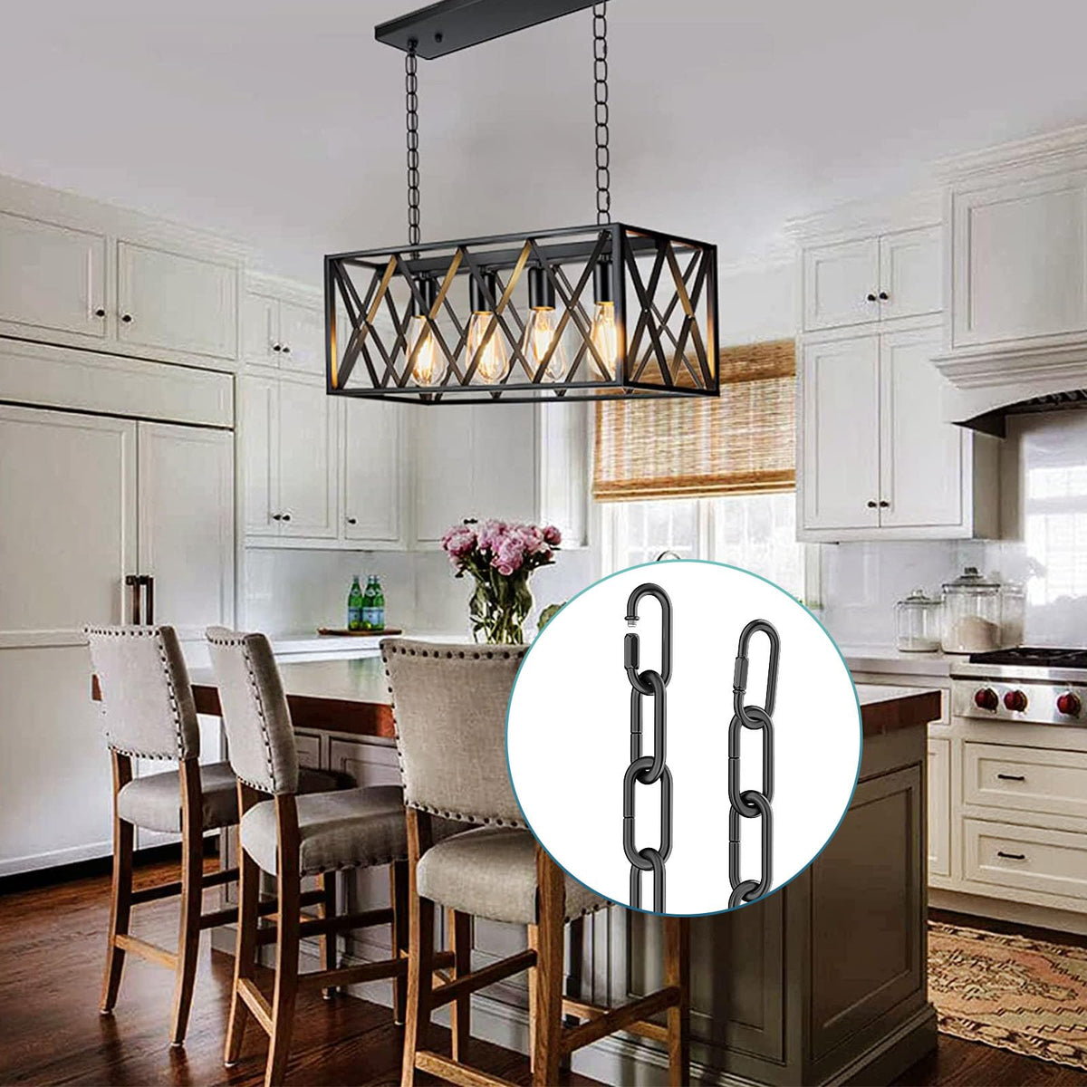Garini stylish chandelier chain mount for modern interiors