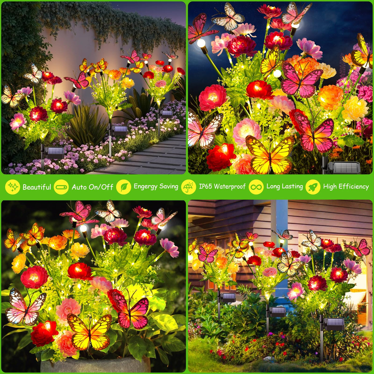 Garpar 30 LEDs deliver brighter garden transitions after dusk