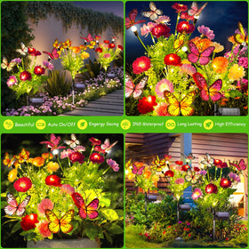 Garpar 30 LEDs deliver brighter garden transitions after dusk