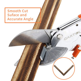 GARTOL miter shears not for metal; ideal for trim work