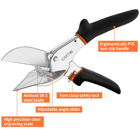 Spare SK5 blades for long-lasting sharp cuts from GARTOL