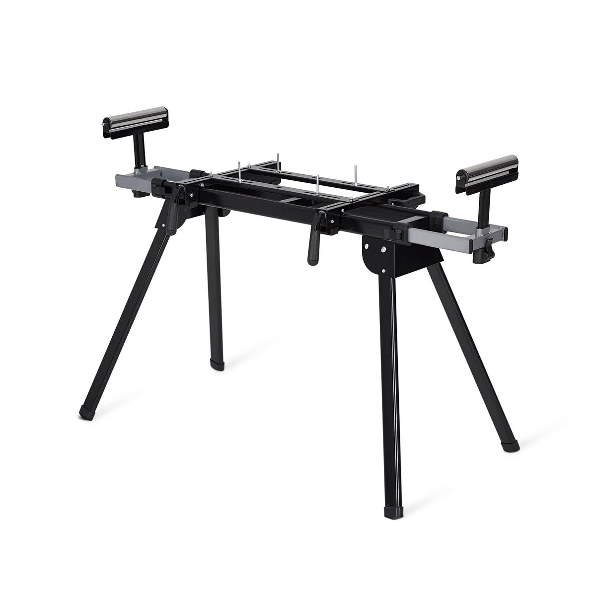 Garvee miter saw stand displays heavy-load capacity for stable cuts