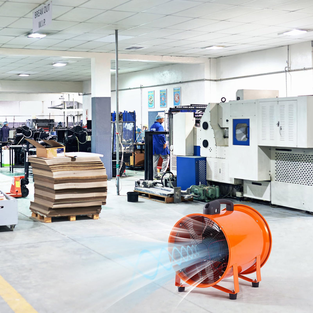 GarveeTech low-noise, high-velocity exhaust design enhances daytime use.