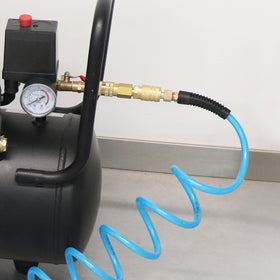 GASHER lightweight recoil hose enhances mobility on busy job sites.