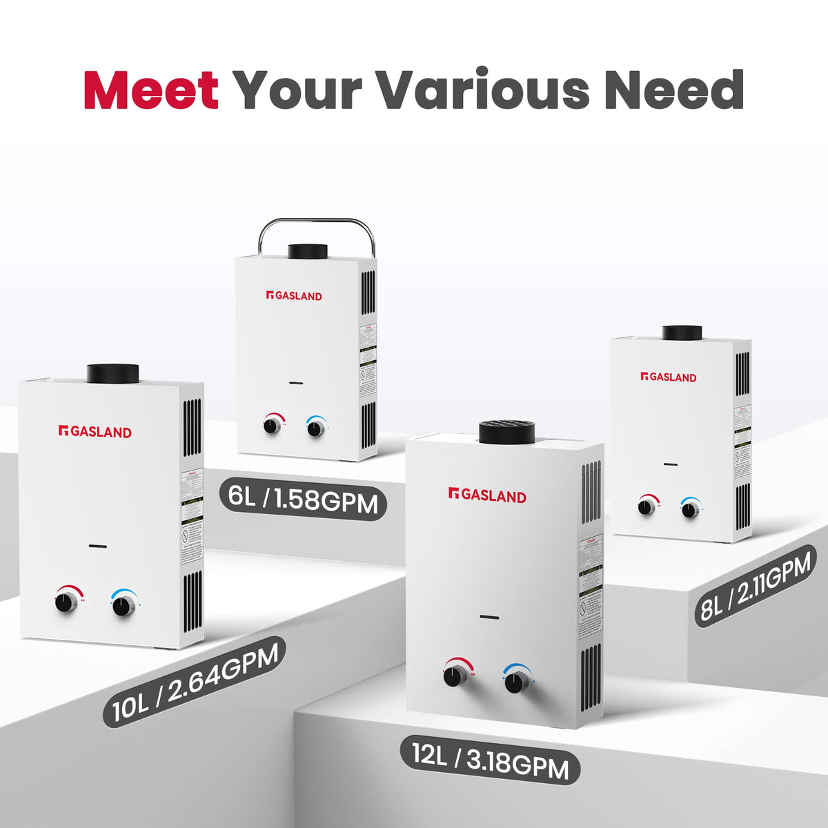 Splash‑proof GASLAND BS158 design suited for outdoor conditions