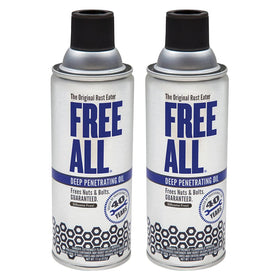 Gasoila Free All rust-eater aerosol 11oz penetrating bolts for easier loosening
