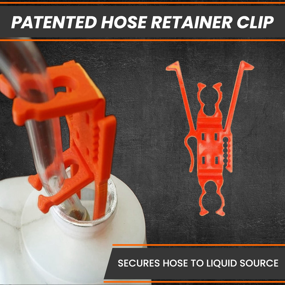 GasTapper Deluxe kink-prevention-spring supports hose stability