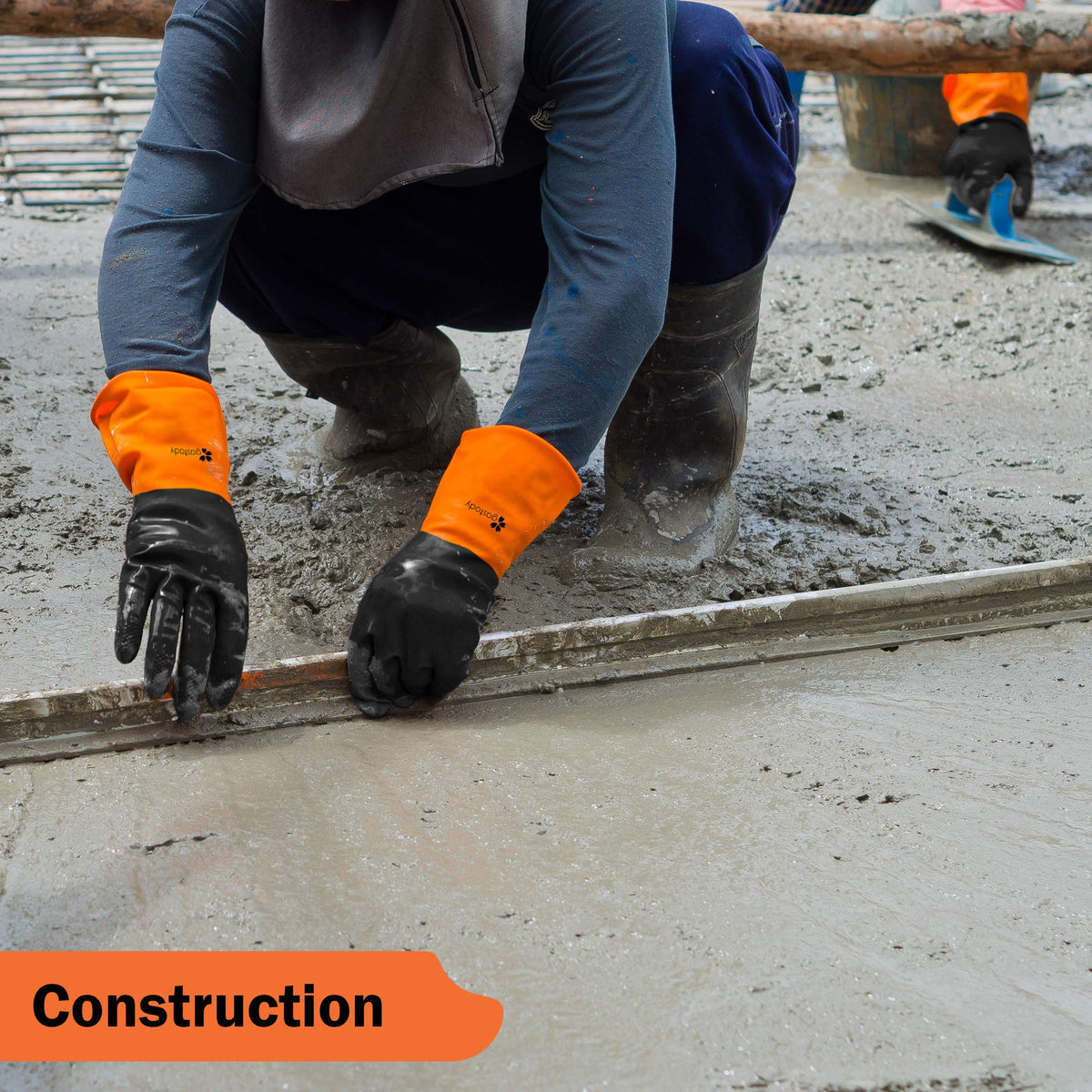 Gastody high-protection gloves; chemical-resistance ideal for automotive projects.