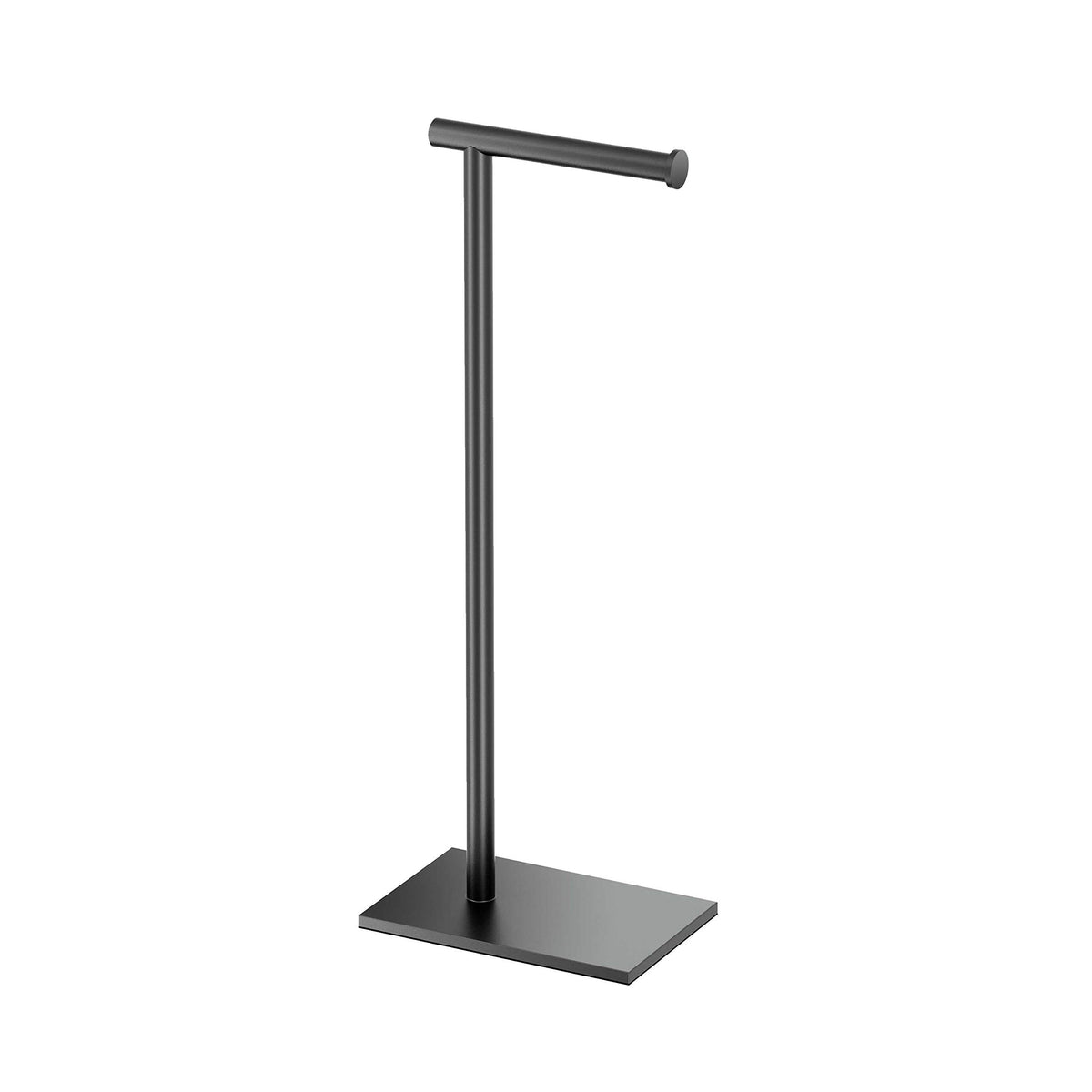 Gatco 1431MX square base stand front view showing modern design and stability.