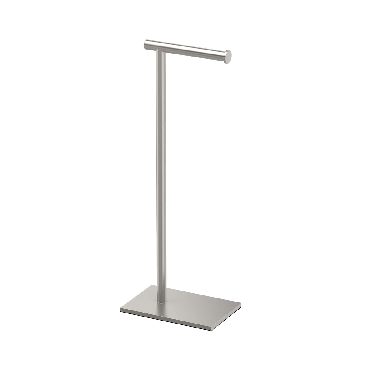 Gatco 1431SN freestanding tissue holder base provides sturdy stability on any floor.