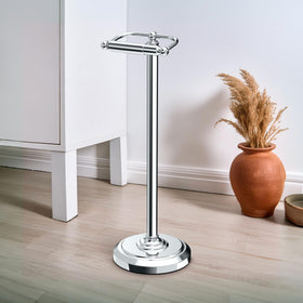 Gatco 1436C modern bathroom stand design adds luxury.