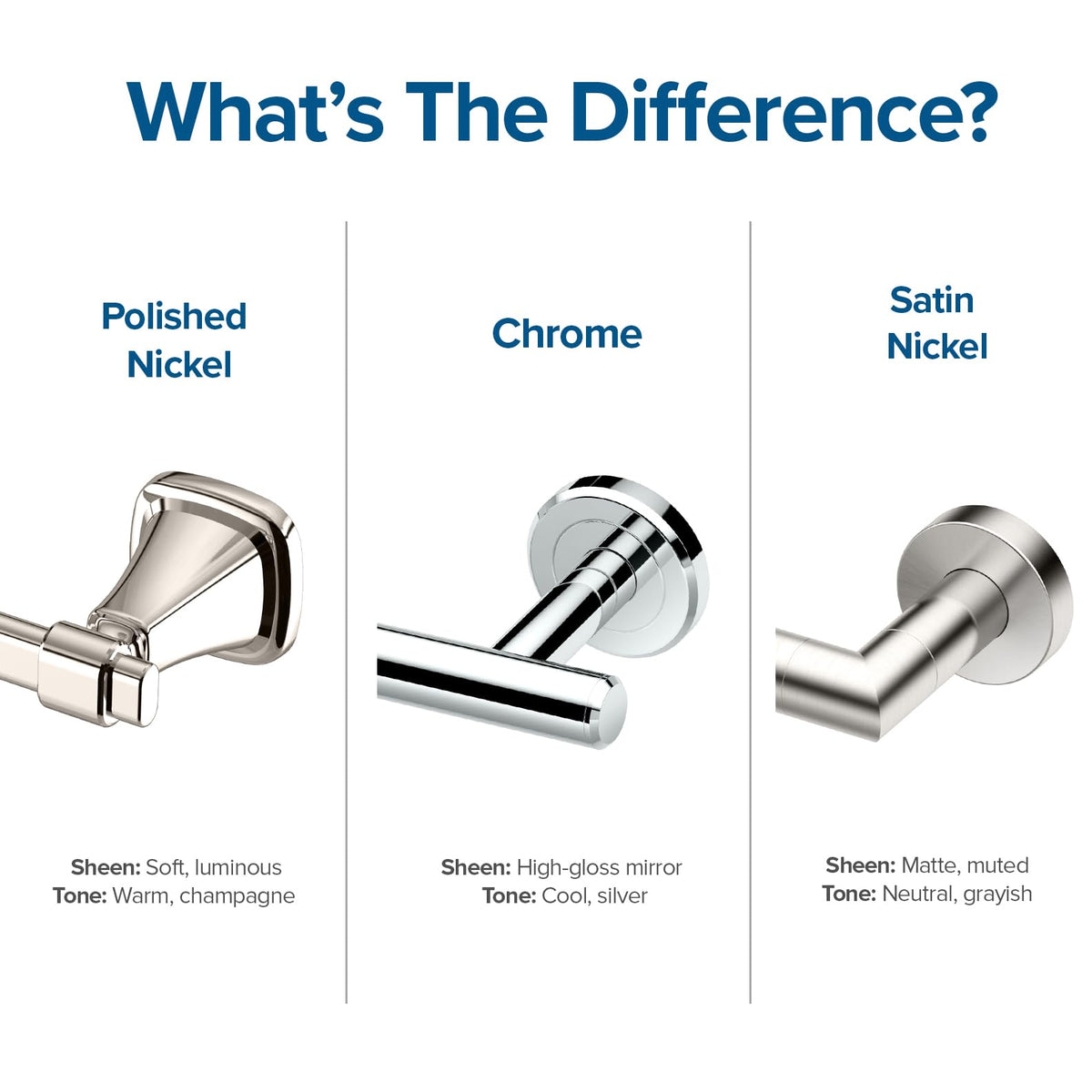 Gatco Tavern towel ring mounting hardware shown for secure wall installation