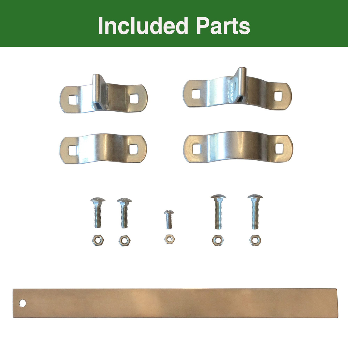 Gate Shut Sta-klos outdoor-weather-ready design resists rain and corrosion.