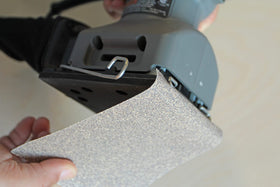 Gator 9x11 sanding sheets with resin bonded grain extend life.