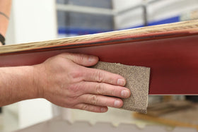 Gator 9x11 120 grit sheet for painted surface prep.