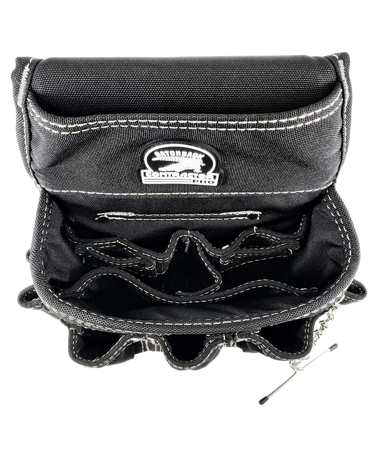Gatorback B240 air channels provide sweat-free wear during long jobs.
