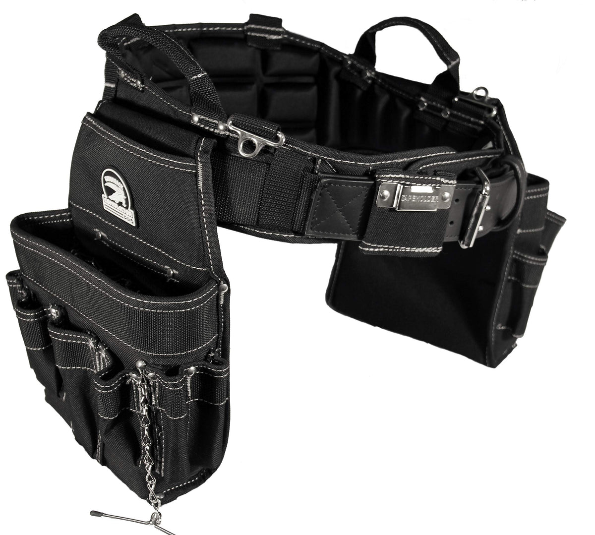 Gatorback B240 front view with air-channel belt for breathable all-day comfort.