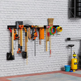 Gatsowm rubber coated double long hooks prevent slipping and tool damage.