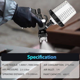 GATTLELIC multi‑application sprayer demonstrating primers and coats use cases