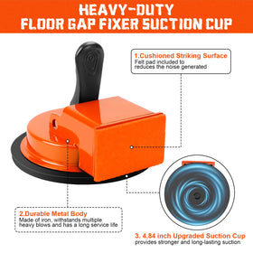 Gavhaio Floor Gap Fixer action on textured surface delivers stable force.